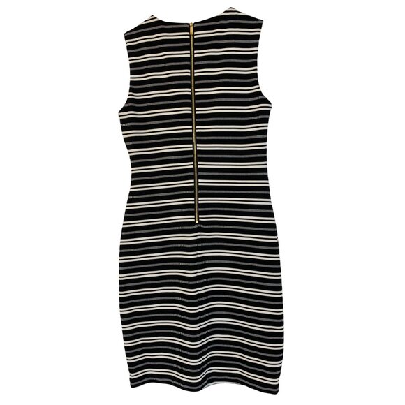 NWT Calvin Klein Womens Sleeveless Striped Sheath Dress Size 6 RHH10574 - Picture 8 of 11